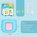580 Pre-K Sight Words Talking Flash Cards with Dolch Words,Letters/Number(0-100), Etc, Speech Therapy, Autism Sensory Toys, Easter Basket Stuffer Gifts for 3-6 Year Old Boys and Girls, Blue by TinyTreasures Baby Boutique