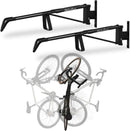 StoreYourBoard SwivelStow Road & Gravel Bike Storage 2 Pack – Heavy Duty Bike Hanger, No-Lift Bike Wall Mount for Garage Bike Storage, Holds 70 lbs, Patent-Pending by GreenHaven Gardens
