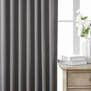 Joydeco Blackout Curtains 84 Inch Length 2 Panels Set, Thermal Insulated Black Out Curtains for Bedroom, Room Darkening Drapes for Living Room Window (W52 x L84 Inch, Light Grey) by TinyTreasures Baby Boutique