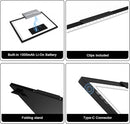A4 Led Tracing Light Box with Carry Bag Built-in Stand,Ultra-Thin Light Pad Powered by 1500mAh Lithium Battery for Cricut Vinyl, Weeding Tool, Drawing Crafting Box/Board for Tracing, Sketching & HTV by TinyTreasures Baby Boutique