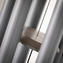 Woodstock Chimes Pluto Wind Chime for Outside 37" Grey Medium Tone Sound for Outdoor Garden, Patio, Porch Decor Gifts, Encore Collection, DCY37 by CozyNest Decor