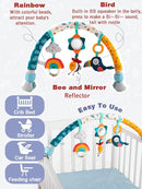 Pau1Hami1ton Baby Stroller Arch Toys, Car Seat Toys,Bouncer Toy Bar/Mobile for Bassinet,Adjustable Baby Hanging Toys Fit for Crib Bed,Stroller,Car Seat.S-19(Bee) by TinyTreasures Baby Boutique