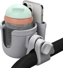 Accmor Stroller Cup Holder with Phone Holder, Bike Cup Holder, Universal Cup Holder for Uppababy Nuna Doona Strollers, 2-in-1 Cup Phone Holder for Stroller, Bike, Wheelchair, Walker, Scooter by TinyTreasures Baby Boutique