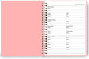 Undated Daily Planner - Undated Planner with Hourly Schedules, Action Items and Follow-up, A4 Daily Organizer Notebook to Increase Productivity, Appointment Book for Time Management, 8.5 × 11 Inch by TinyTreasures Baby Boutique
