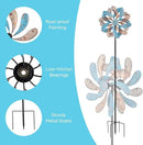 Viveta Wind Spinner for Yard and Garden, 58.7 * 12.6" Kinetic Wind Spinners Metal Windmills for Outside Yard Patio Lawn Decor by CozyNest Decor