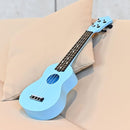Kids Toy Ukulele 21 inch Soprano Ukelele,Musical Instrument, Ukulele Toy Gift for Children Beginners with Bag Picks Strings (Light blue) by TinyTreasures Baby Boutique