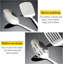 Homquen Stainless Steel Kitchen Utensils Set 4pcs, Cooking Utensils Set, Kitchen Tools Spatulas Set, Cooking Spoons, Home Essentials Kitchen Gadgets Accessories by CozyNest Decor