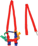 Dioche 2 in 1 Toddler Leash & Anti Lost Wrist Link for Toddlers, Breathable Regulable Shoulder Straps, Polyester Kid Safety Leash for Boys & Girls by TinyTreasures Baby Boutique