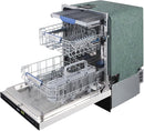 Large Capacity 24 inch Top Control Built-In Dishwasher with Third Rack – ENERGY STAR Certified, 47-dBA Ultra-Quiet, Stainless Steel (White) by TinyTreasures Baby Boutique