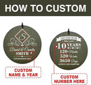 ASTARIN Personalized Wind Chimes for Anniversary, Customized Wedding, Anniversary Presents, Birthday Gifts for Loved One,Gifts for Couples, Gift for Wife, Gift for Her by CozyNest Decor