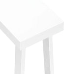 Plank+Beam Solid Wood Console Table, 36 Inch, Sofa Table, Narrow Entryway Table for Hallway, Behind The Couch, Living Room, Foyer, Easy Assembly, White by CozyNest Decor