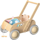 2025 HOMEKOL Wooden Baby Walker, Baby Walker, Adjustable Speed for Boys and Girls, Baby Activity Center, Birthday, Christmas and New Year's Gift, Log Color by TinyTreasures Baby Boutique