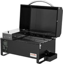 Onlyfire BBQ Wood Pellet Grill Smoker with Meat Probe, 2 Tiers Cooking Area, Portable Tabletop Grilling Stove for Outdoor Kitchen Cooking Smoke and Roast, RV Camping, Black GS314 by GreenHaven Gardens