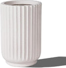 Classic Roman Column Style Planter | 20" Tall | Black & White Options | Ideal for Entrance & Living Room Corner | Durable Fiberglass Composite by CozyNest Decor