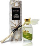 LOVSPA Reed Diffuser Set, Japanese Honeysuckle Scented Oil Diffuser with Sticks, Home Fragrance Accessories for Bathroom Shelf Decor, Aroma Diffusers for Home or Office Desk, USA Made by CozyNest Decor