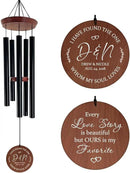 ASTARIN Personalized Wind Chimes Outdoor Deep Tone,35'' Customized Memorial WindChimes for Loss of Loved One,Melody Wind Chime Unique as Sympathy Gift,Home Décor for Garden by CozyNest Decor