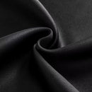 Joydeco 72 Inch Blackout Curtains for Bedroom, Black Out Curtains 72 Inch Long, Room Darkening Curtains & Drapes for Living Room Window Rod Pocket Back Tab (W52 x L72 Inch, Black) by TinyTreasures Baby Boutique