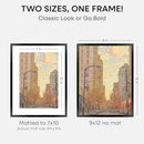 Homeforia 9x12 Picture Frame Black, High End Metal 9 x 12 Poster Frames with Mat 7 by 10 inch Photo, 9by12 Frame Matted to 7x10 in Art, 12x9 Wall or Tabletop Frames, Tempered Glass, Wall Kit, Set of 1 by CozyNest Decor