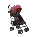 Joie Tansy Umbrella Stroller – Lightweight, Compact Folding with Multi-Position Recline – Travel-Friendly Stroller (Crimson) by TinyTreasures Baby Boutique