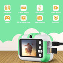 SUZIYO Kids Video Camera, Best Christmas Birthday Gifts Toys for Children, Toddlers Selfie Digital Camcorder 1080P Dual Lens 2.4 Inch HD for Age 3-8 Years Old Boys Girls with 32G SD Card, Green by TinyTreasures Baby Boutique