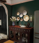 Dimoon 236''x15.7'' Emerald Dark Skin Peel and Stick Wallpaper Contact Paper Modern Self Adhesive Wall Paper Removable Renter Friendly Textured Solid Vinyl Roll (236''x15.7'',Emerald Dark Skin) by GreenHaven Gardens