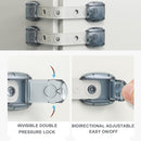 5 Pack Cabinet Locks Baby Proofing, Child Proof Cabinet Locks with Sticky Adhesive Pads, Child Locks for Cabinets and Drawers, RV Refrigerator, Oven Lock Child Safety Baby Cabinet Locks by TinyTreasures Baby Boutique