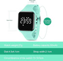 Kids Watches for Girls Boys Digital Sport Watch with Step Counter Pedometer Vibration Alarm Clock, No App Waterproof Fitness Tracker Kids Watch Boys Girls Teens Students Ages 5-16 by TinyTreasures Baby Boutique