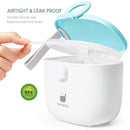 Termichy Baby Formula Dispenser, Portable Milk Powder Dispenser Container with Carry Handle and Scoop for Travel Outdoor Activities with Baby Infant, 8.8OZ, 0.55LB, 250g, 500ml (Baby Blue) by TinyTreasures Baby Boutique