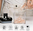Shazo 6 PC Airtight Food Storage Containers - BPA Free Clear Plastic Snack & Spice Containers with Easy Lock Lids - Kitchen and Pantry Organization for Herbs, Coffee, Tea - 0.5L / 2.1 Cups by CozyNest Decor