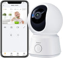 ARENTI B2, 360° View Baby Camera for Pet/Nanny, 2.4g WiFi Only, Temperature Sensor, Sound & Motion Detection, 2 Way Audio, Night Vision, Works Screen2-No Light by TinyTreasures Baby Boutique