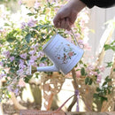 Cute Small Watering Can Indoor Plants Garden Metal Decorative Watering Cans for Outdoor Plants Bonsai Outdoor Garden Flower Decorative (White, 1.5L, 50.7 Oz) by GreenHaven Gardens