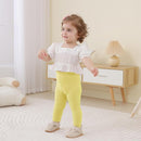 Newborn Toddler Baby Girl Pants Leggings Ribbed Straight Flare Infant Girl Pants Leggings Bell Bottoms 5 Packs by TinyTreasures Baby Boutique