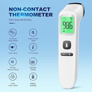 No-Touch Thermometer for Adults and Kids, Digital Accurate Baby Thermometer with Fever Alarm, 1 Second Fast Result, Easy to use, 2 in 1 Mode by TinyTreasures Baby Boutique