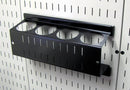 Wall Control Pegboard Metal Organizer, 4 ft. Black, Storage Rack with Rust Resistant Finish by GreenHaven Gardens