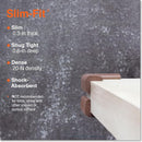Roving Cove Slim-Fit Corner Protector for Baby Proofing (8 Small Corners), Soft Rubber Foam Furniture Corner Bumper Guards, 3M Adhesive Pre-Taped, Coffee Brown by TinyTreasures Baby Boutique