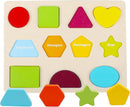 Wooden Puzzles for Toddlers, Kesletney Wooden Alphabet Number Shape Learning Puzzles for Kids, 3 in 1 Montessori Preschool Educational Toys for Boys Girls Ages 3 4 5 Years Old by TinyTreasures Baby Boutique
