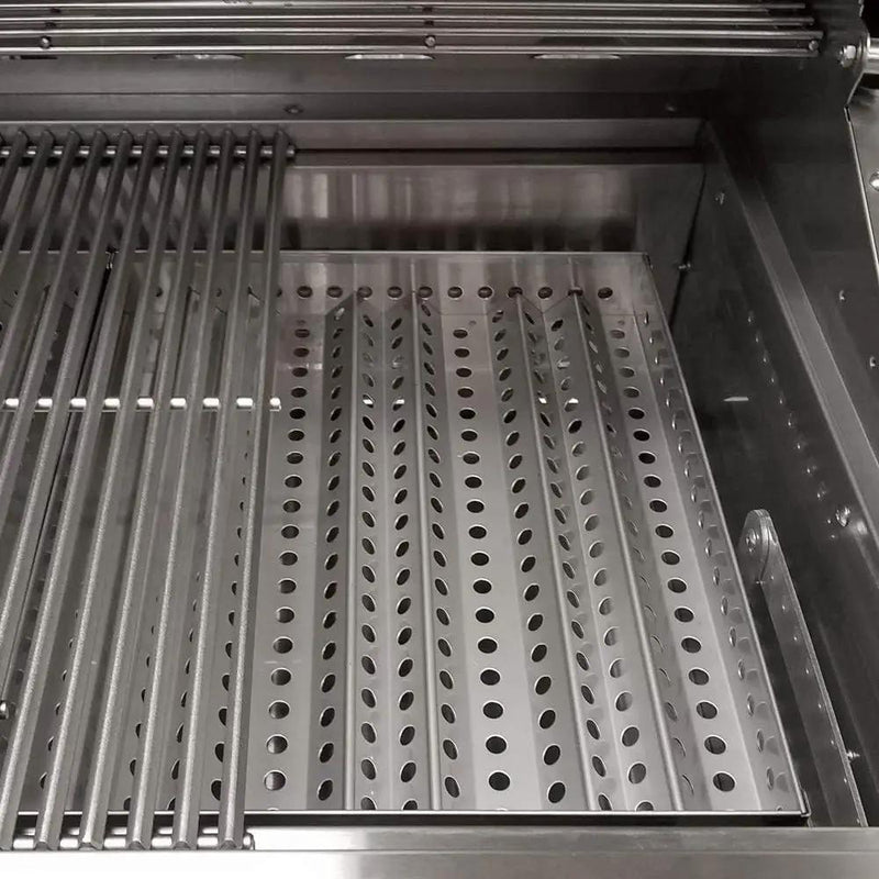 Turbo Charcoal 32 Inch Built-In Stainless Steel BBQ Grill with Charcoal Tray, photo 5 of 6