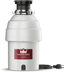 Waste King Garbage Disposal for Kitchen Sink with Power Cord, Food Waste Disposer, L-8000 by CozyNest Decor