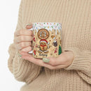 Personalized 3D Effect Christmas Mugs with Names, Gingerbread Man Coffee Mug, Custom Hot Cocoa Accent Mug Funny Christmas Gifts For Sister Friends Mom Dad Women Men 11 or 15 Oz by TinyTreasures Baby Boutique
