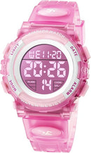 Kids Watch,Boys Watch for 3-15 Year Old Boys,Digital Sport Outdoor Multifunctional Chronograph LED 50 M Waterproof Alarm Calendar Analog Watch for Children with Silicone Band,Kids Gift by TinyTreasures Baby Boutique