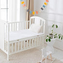 Waterproof Crib Pad, Mattress Protector - Reusable Incontinence Flannel Crib Protector, 27" x 50", for Baby, Toddler, Elderly, Pets - White by TinyTreasures Baby Boutique