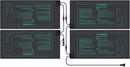 LUXBIRD 4 Pack Daisy Chain Seedling Heat Mats for Indoor Plants, Green Houses, Germination, Hydroponic Garden, Waterproof Durable (LB-HMDC-04) by GreenHaven Gardens