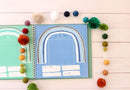 Lucy Darling Baby Memory Book – Little Rainbow | First 5 Years Journal & Photo Album | Gender-Neutral Milestone Keepsake for Baby Boy or Girl | New Mom Gift by TinyTreasures Baby Boutique