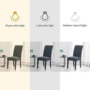 Joccun Chair Covers for Dining Room Set of 4, Dining Chair Slipcovers Stretch Dining Room Chair Covers Seat Protector,Washable Parsons Chair Cover for Home,Hotel,Banquet(Gray,4 Pack) by CozyNest Decor