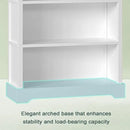 TVU 5-Shelf Wood Bookcase, 65 Inch Tall Bookshelf with Storage, Floor Standing Display Book Shelf，for Living Room Bedroom Study Office, White by CozyNest Decor