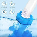 42 PCS Disposable Toilet Bowl Brush Refills, Disposable Toilet Brush Heads, Toilet Wand Disposable Refill Heads, Disposable Replacement Head (42Pcs Replacement Heads)