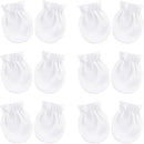 BQUBO Newborn Infant Toddler Mittens No Scratch Cotton Elastic Wrist Gloves Hypoallergenic for 0-6 Months Baby Boys Girls by TinyTreasures Baby Boutique