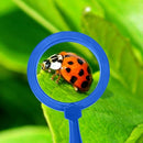 Kids Jumbo Magnifying Glass with Stand- 6 Pieces,Ages 3+, Easy Grasp Primary Science Magnifiers with Stand,Science Classroom Accessories, Teacher Supplies, Observation Toys for Kids by TinyTreasures Baby Boutique