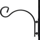 Ashman Deluxe Bird Feeding Station (2 Pack) for Outside - Multi Feeder Pole Stand Kit With 4 Hangers, Bath and 3 Prong Base for Attracting Wild Birds - 22 Inch Wide x 92 Inch Tall by GreenHaven Gardens