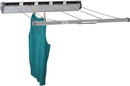 Household Essentials Retractable 5-Line Dryer, White by CozyNest Decor